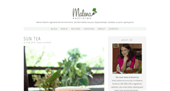 Desktop Screenshot of malenanutricion.com